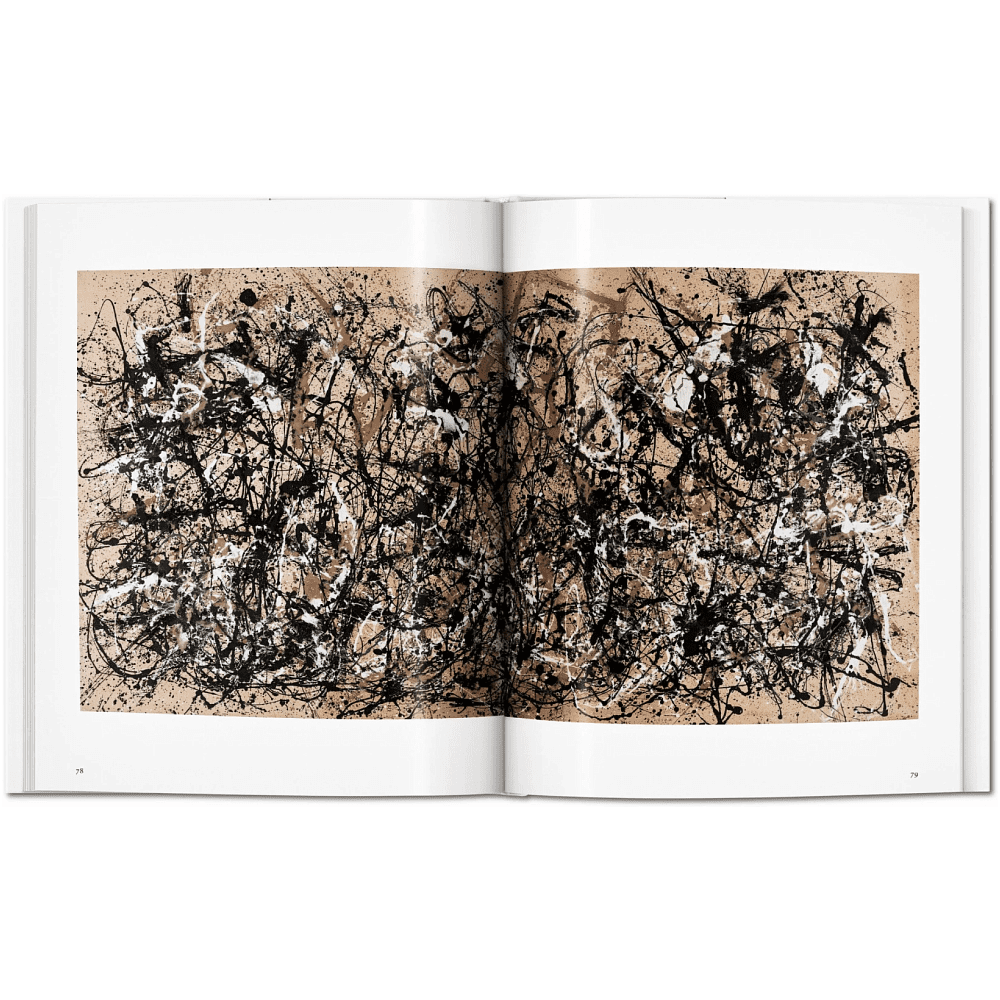 Книга на английском языке "Basic Art. Pollock"  - 2