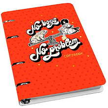 Тетрадь "My dreams. Дизайн 10", А5, 100 листов, клетка, красный