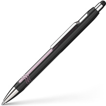 Ручка шариковая автоматическая "Schneider Epsilon Touch", черный, розовый, стерж. синий